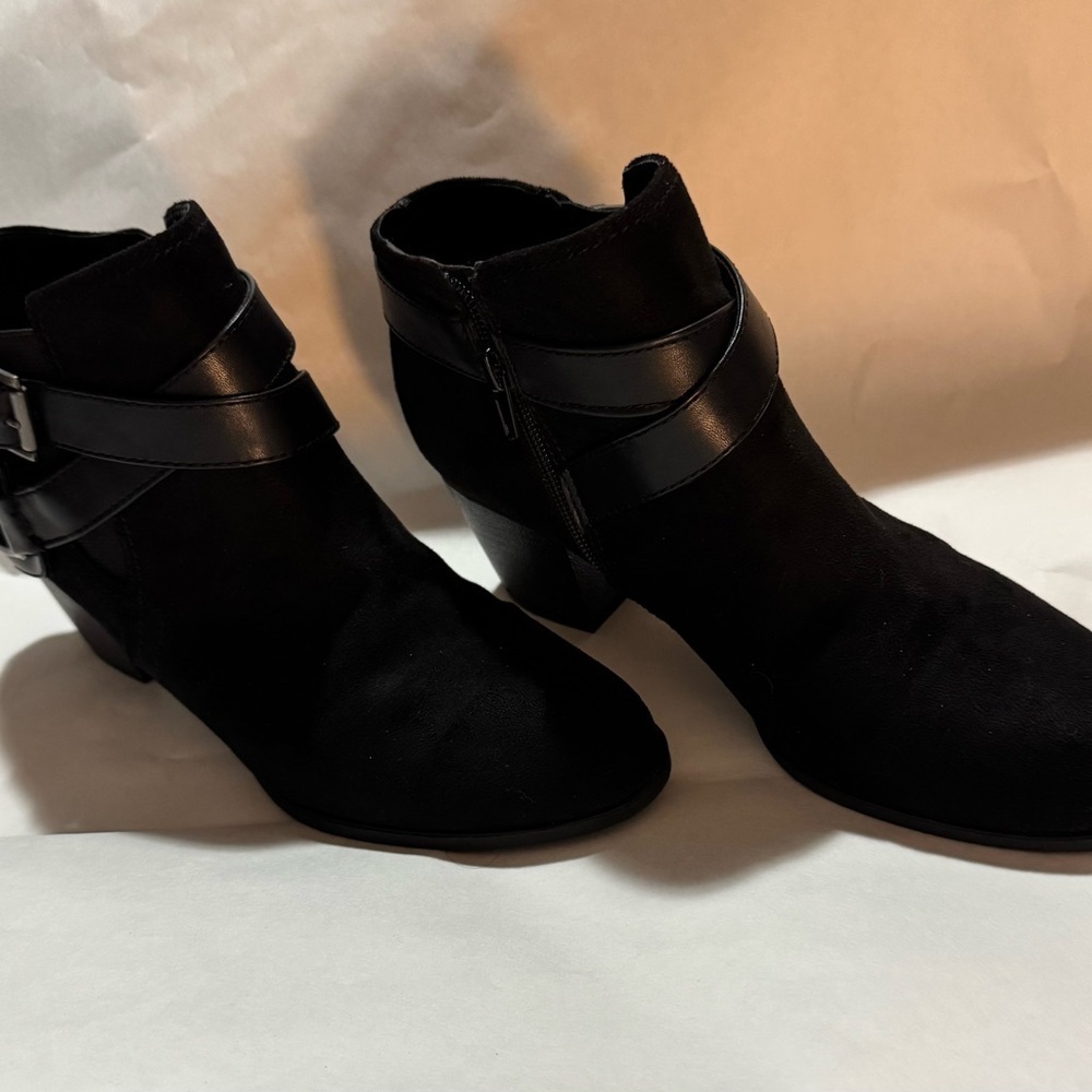 Indigo rd black ankle boots